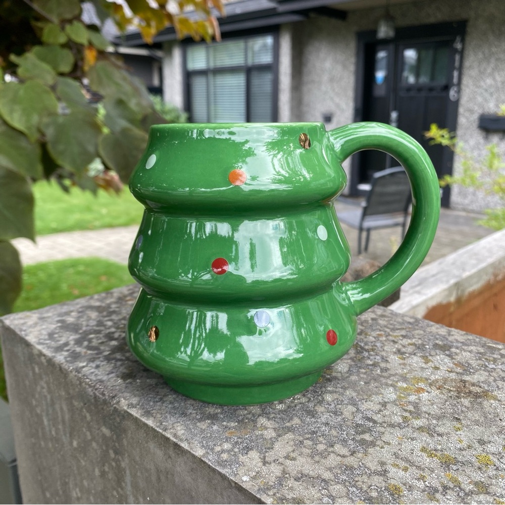 Indigo Green Christmas Tree Mug!